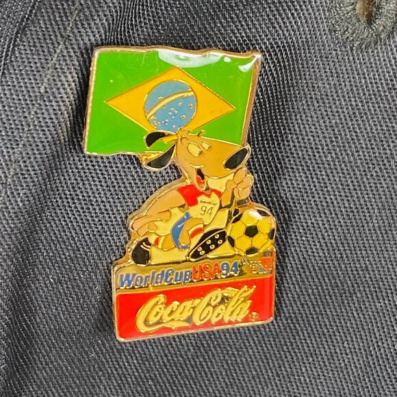 NISSIN Vintage Cap 1994 World Cup  USA vs Brazil in  Rose Bowl main image 7